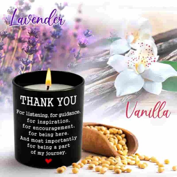 Best Thank You Candle Gifts For Women Teachers - Vanilla Lavender - Image 3