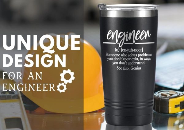 Funny Engineer Travel Mug - 20oz Stainless Steel Gift For Engineers - Image 2