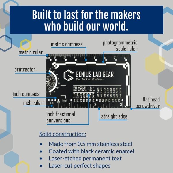Pocket Engineer Multi-tool: Perfect Gift For Engineers - Image 2
