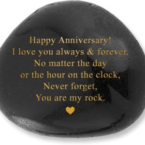 Best Heartfelt Anniversary Rock Gift For Couples