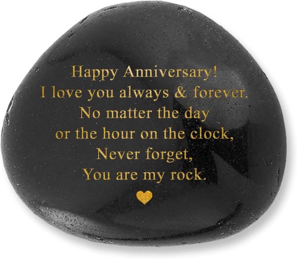 Best Heartfelt Anniversary Rock Gift For Couples