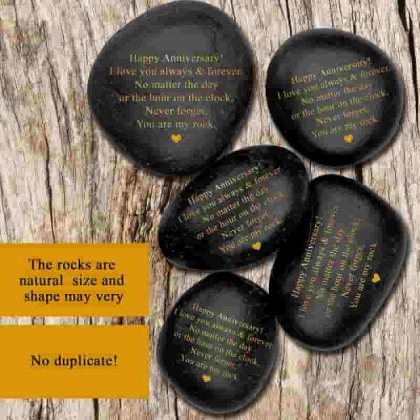 Best Heartfelt Anniversary Rock Gift For Couples - Image 5