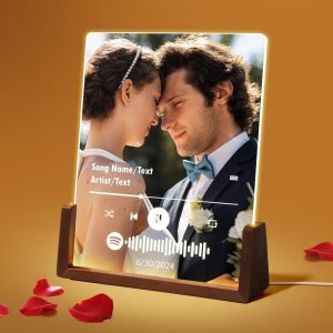 Best Custom Spotify Plaque With Photo – Personalized Gift