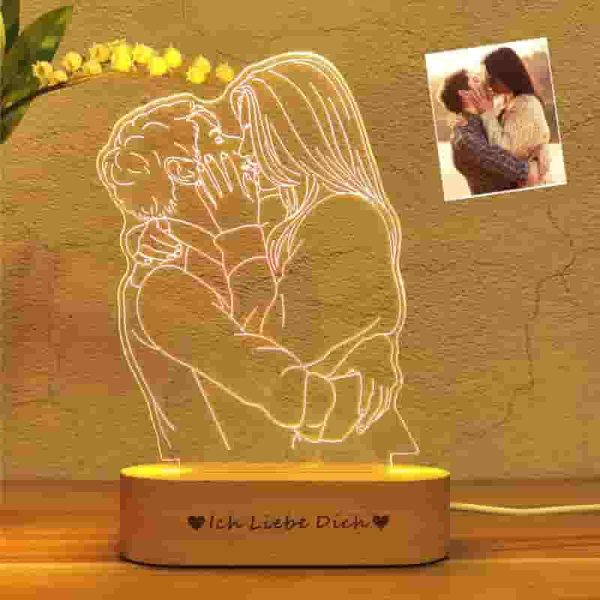 Best Custom 3d Photo Lamp For Romantic Occasions - Image 2