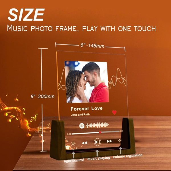 Personalized Spotify Led Plaque For Music Lovers - Image 2