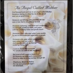 Best Mom Poem Wall Art With Plaque - Gift For All Occasions