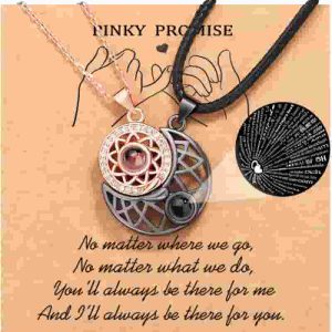 Best Upromi Couple Necklace - Valentine's Gift For Soulmates