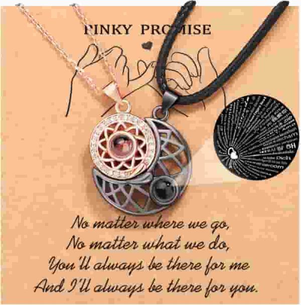Best Upromi Couple Necklace - Valentine's Gift For Soulmates