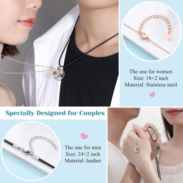 Best Upromi Couple Necklace - Valentine's Gift For Soulmates - Image 3
