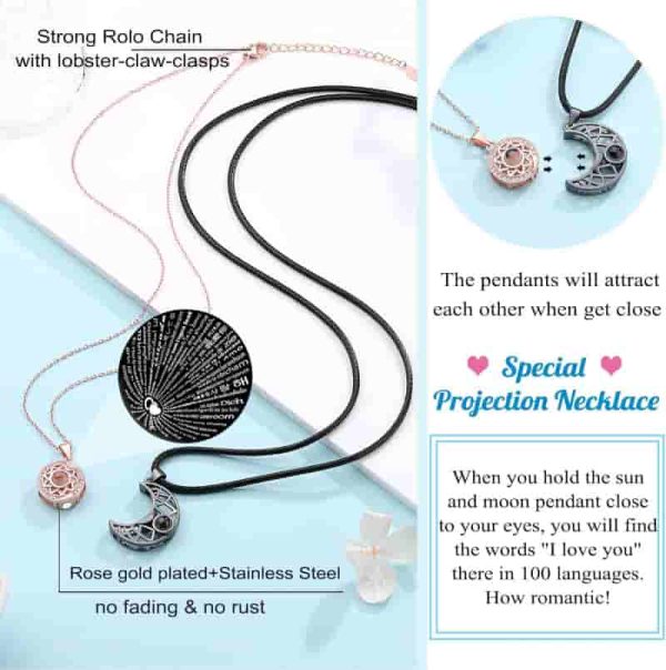 Best Upromi Couple Necklace - Valentine's Gift For Soulmates - Image 4