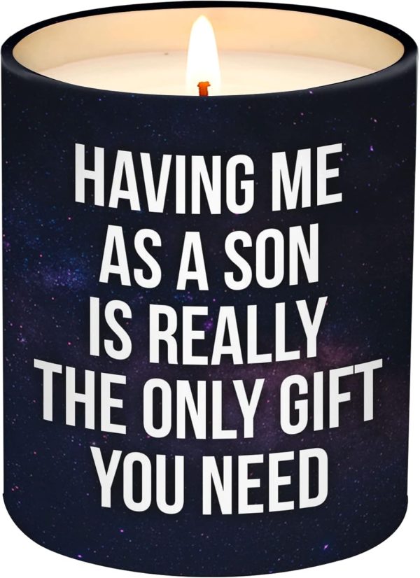 Best Birthday & Christmas Gift Candle For Mom From Son