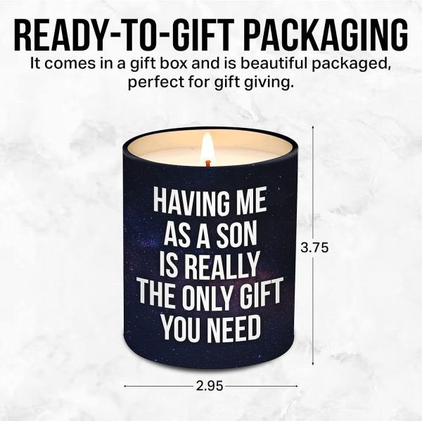 Best Birthday & Christmas Gift Candle For Mom From Son - Image 5
