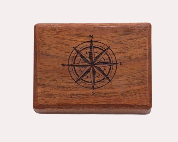 Rii Solid Brass Engraved Compass – Perfect Graduation Gift - Image 4