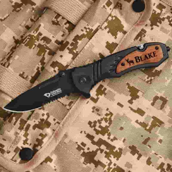 Best Custom Pocket Knife - Engraved Gift For Men | Camping & Hunting - Image 6