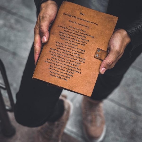 Best Personalized Leather Journal - Custom Engraved Notebook - Image 5
