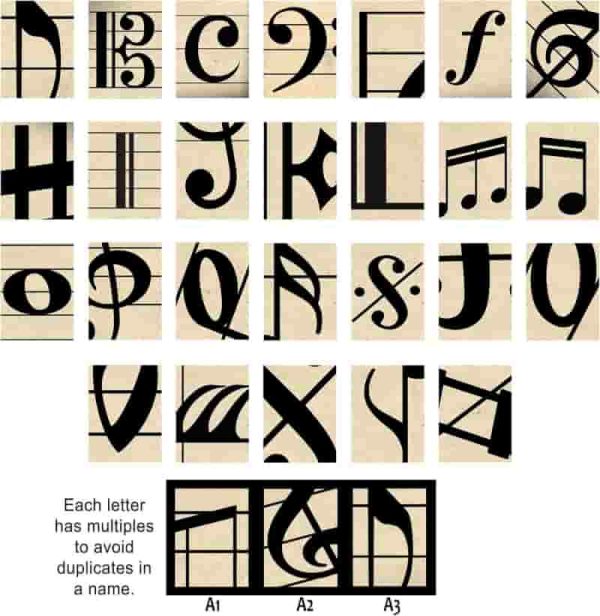 Personalized Music Name Art For Musicians - Unique Wall Décor - Image 3