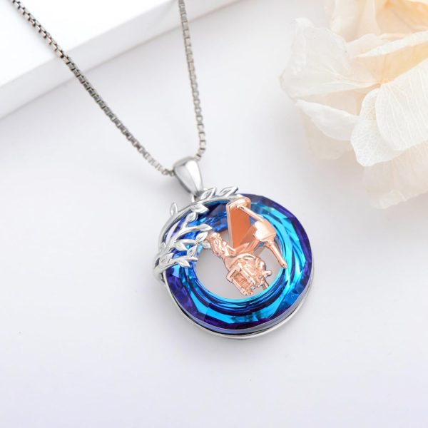 Sterling Silver Tree Of Life Necklace - Music & Sport Pendant Gift - Image 2