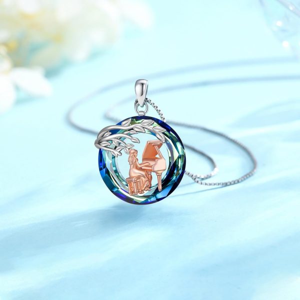 Sterling Silver Tree Of Life Necklace - Music & Sport Pendant Gift - Image 3