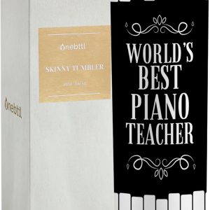 Best Piano Teacher Tumbler Gift - Onebttl 20oz Cup