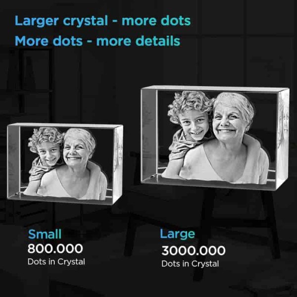 Best Personalized 3d Photo Crystal For Couples & Anniversaries - Image 5