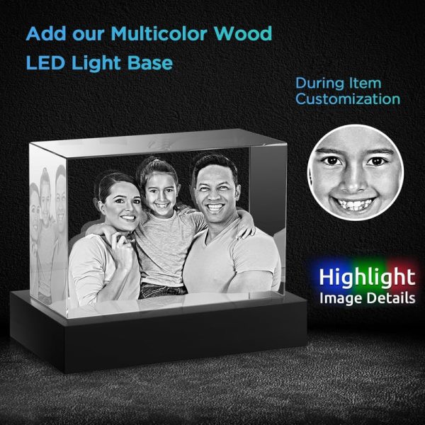 Best Personalized 3d Photo Crystal For Couples & Anniversaries - Image 6