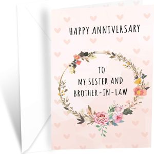 Best Anniversary Card For Sister & Brother-in-law