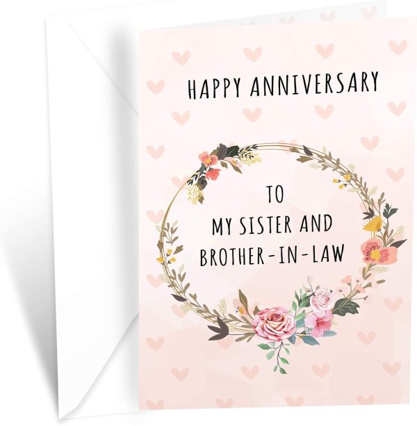 Best Anniversary Card For Sister & Brother-in-law