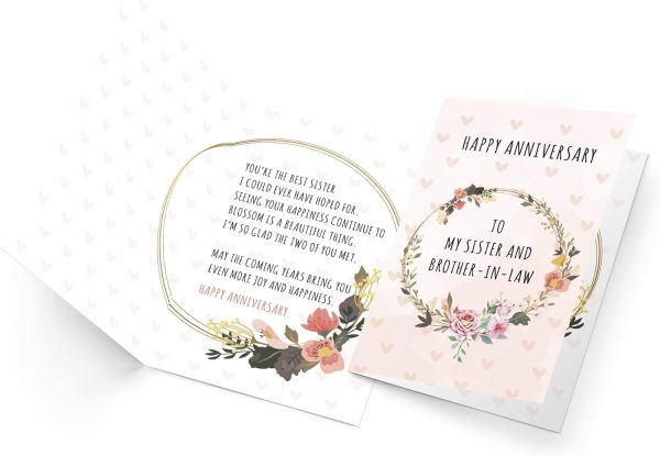 Best Anniversary Card For Sister & Brother-in-law - Image 3