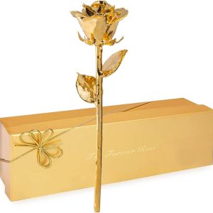 Forever Rose - 24k Gold Dipped Romantic Gift For Women & Men