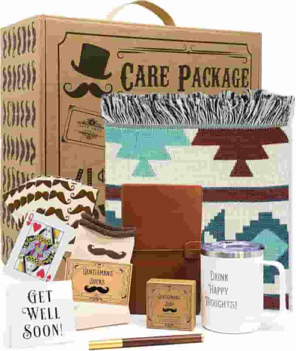 Best Get Well Soon Gift Basket For Men - Care Package