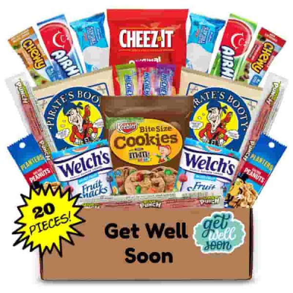 Best Get Well Soon Gift Basket - Snack Care Package