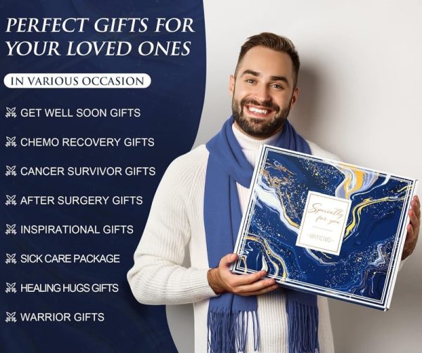 Best Get Well Soon Gift Basket For Men - Feel Better Care Package - Image 3