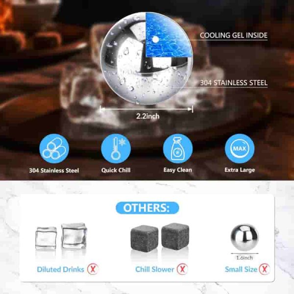 Best 80th Birthday Gifts For Men - 1945 Whiskey Glass Set In Barrel Box - Image 4