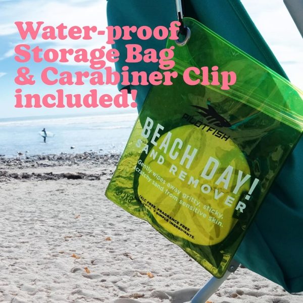 Pilotfish Sand Remover Bag - Beach Essential Gift For Women - Image 6