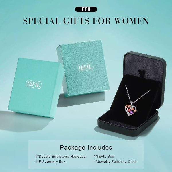 925 Sterling Silver Rose Heart Necklace - Best Gift For Her - Image 6