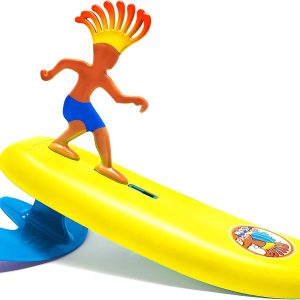 Surfer Dudes Mini Surfboard Toy - Wave Powered Fun For Kids