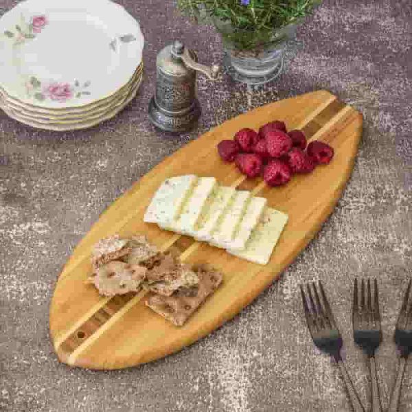 Best Surfer Bamboo Cutting Board - 14.5" X 6" - Image 6