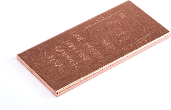 1 Lb Copper Bar - 999 Fine With Certificate | Unique Metals - Image 2