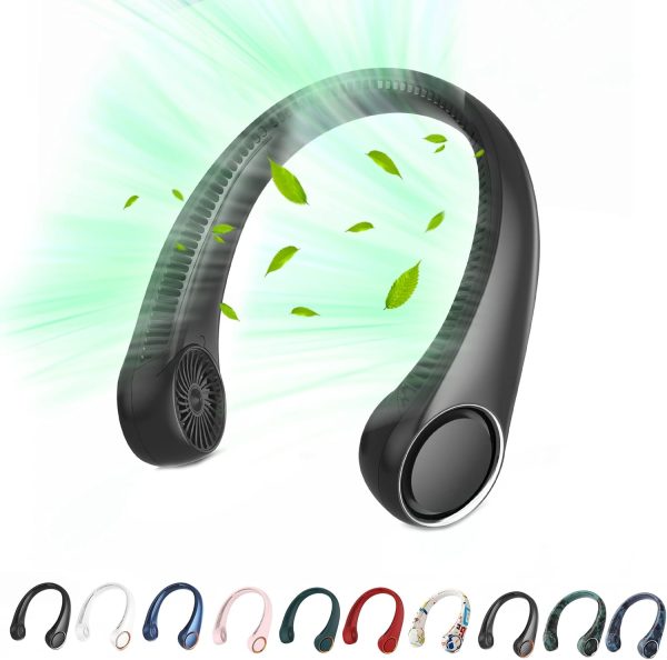 Best Portable Neck Fan - 360° Wearable Cooling, Bladeless Design