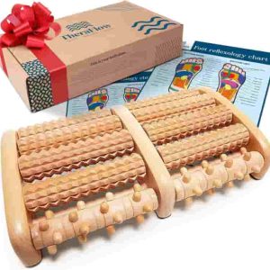 Best Theraflow Foot Roller For Plantar Fasciitis Relief | Relaxing Gift For Mom & Dad