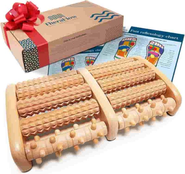 Best Theraflow Foot Roller For Plantar Fasciitis Relief | Relaxing Gift For Mom & Dad