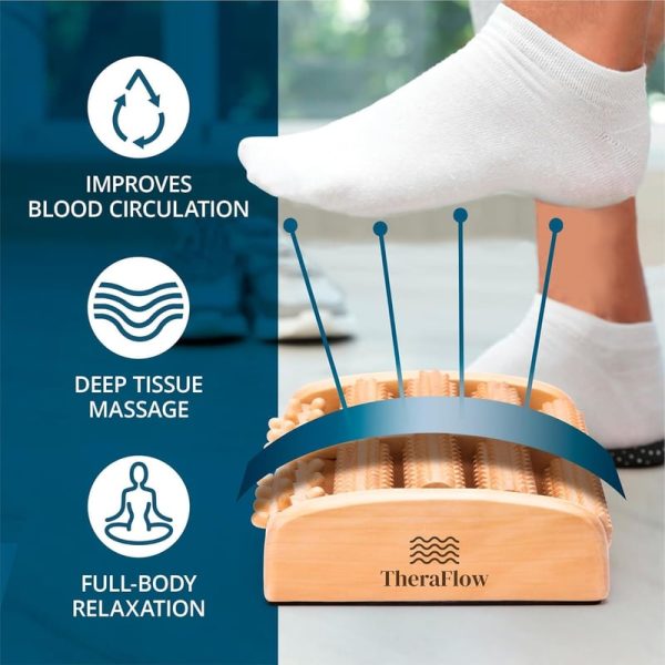 Best Theraflow Foot Roller For Plantar Fasciitis Relief | Relaxing Gift For Mom & Dad - Image 3