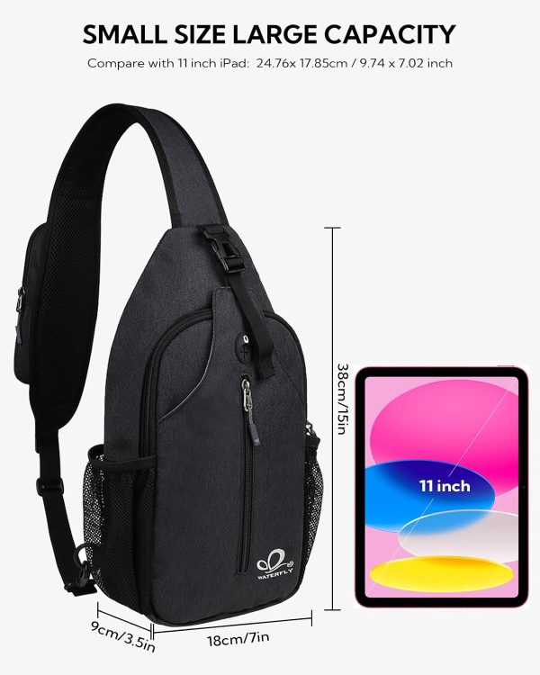Waterfly Crossbody Sling Bag – Best Daypack For Hiking & Travel - Image 2