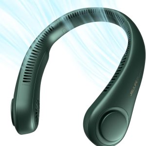 Jisulife Bladeless Wearable Neck Fan - 5 Speed Rechargeable