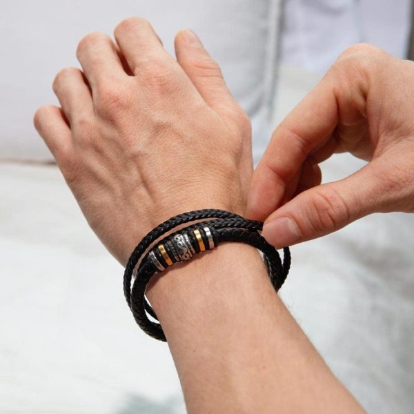 To My Son Bracelet: Thoughtful Birthday Gift From Parents - Image 5