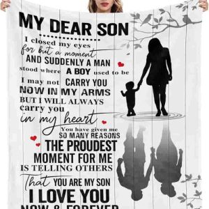 Best Blanket Gift For Son – Mother's Love Keepsake For All Occasions