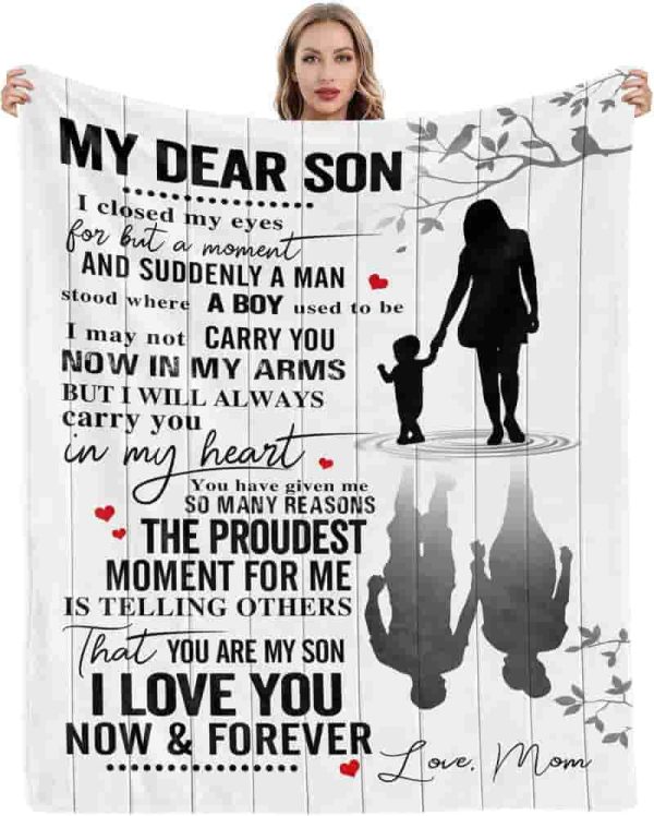 Best Blanket Gift For Son – Mother's Love Keepsake For All Occasions