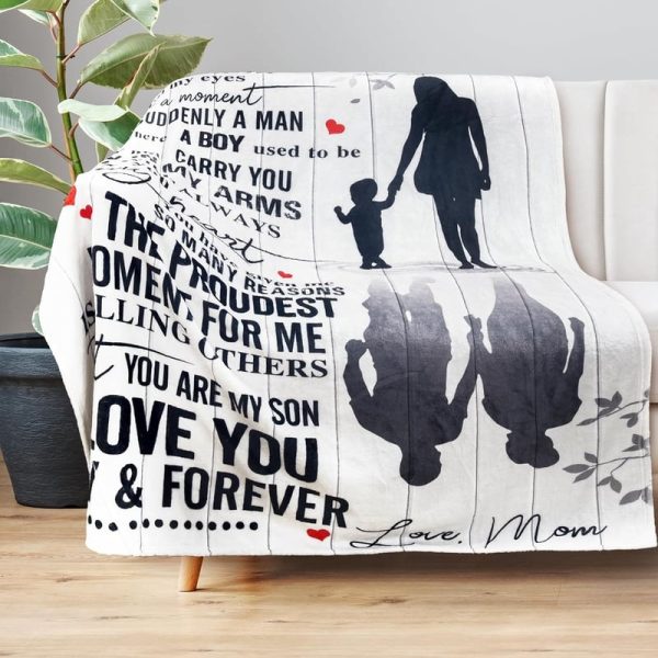 Best Blanket Gift For Son – Mother's Love Keepsake For All Occasions - Image 2