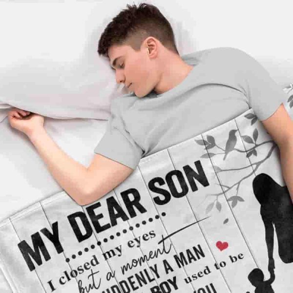 Best Blanket Gift For Son – Mother's Love Keepsake For All Occasions - Image 4