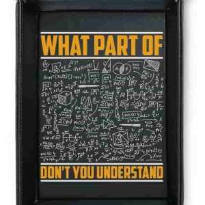 Best Math Gifts For Men: Math Teacher Valet Tray Organizer